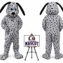 Dalmatians Spotted Dog Mascot Costume