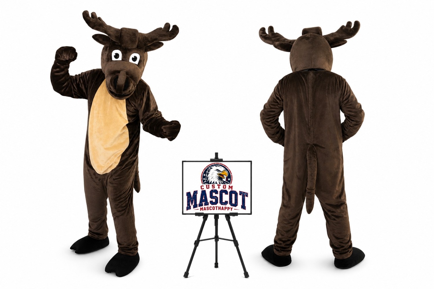 Elk Deer Mascot Costume Elk Deer Mascot Costume