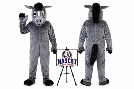 Dark Horse Mascot Costume