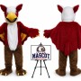 Dark Griffin Mascot Gryphon Costume Mascot Costume