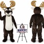 Deer Moose Reindeer Mascot Costume for Christmas Events