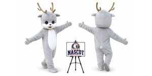 Deer Christmas Mascot Costume for Christmas Events Deer Christmas Mascot Costume for Christmas Events