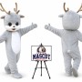 Deer Christmas Mascot Costume for Christmas Events