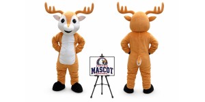 Deer Mascot Costume for Christmas Events Deer Mascot Costume for Christmas Events