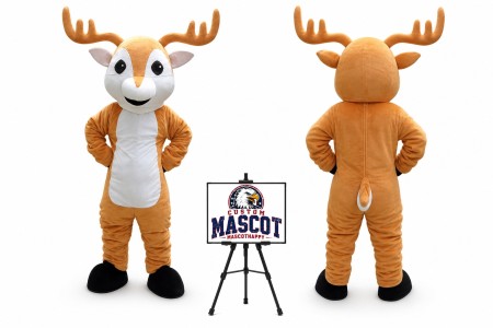 Deer Mascot Costume for Christmas Events