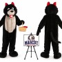 Deluxe Plush Wolf Mascot Costume