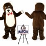 Deluxe Teddy Bear Mascot Costume