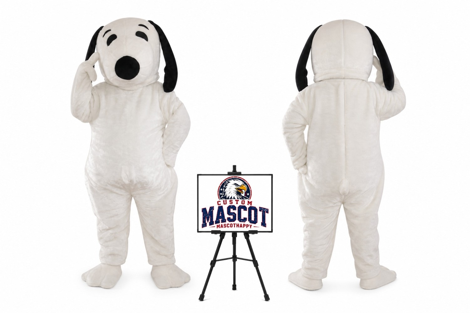 Deluxe Dog Mascot Costume Deluxe Dog Mascot Costume