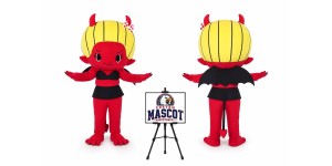 Demon Devil Mascot Costume Demon Devil Mascot Costume