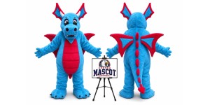 Dinosaurs Fairytale Dragon Mascot Costume Dinosaurs Fairytale Dragon Mascot Costume
