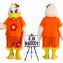 Dizzy Duck Mascot Costume