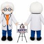 Doctor Scientist Mascot Costume