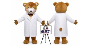 Doctor Bear Mascot Costume Doctor Bear Mascot Costume
