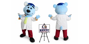 Doctor Bear Mascot Costume Doctor Bear Mascot Costume