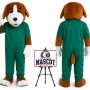 Doctor Dog Mascot Costume