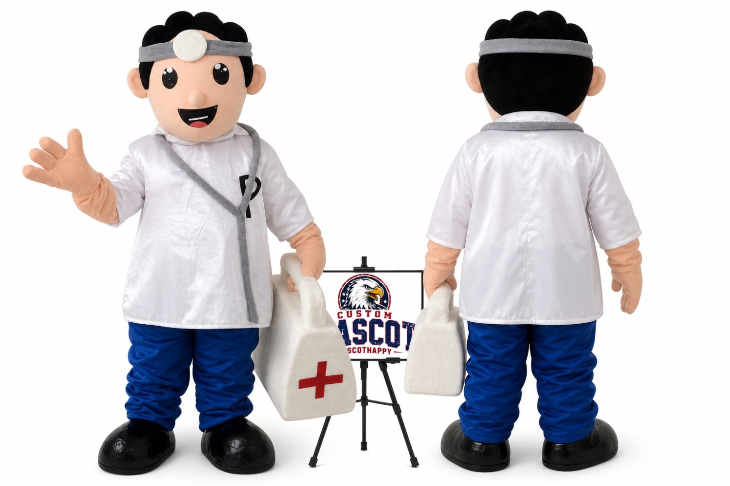 Doctor Mascot Costume Doctor Mascot Costume