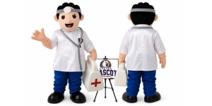 Doctor Mascot Costume Doctor Mascot Costume