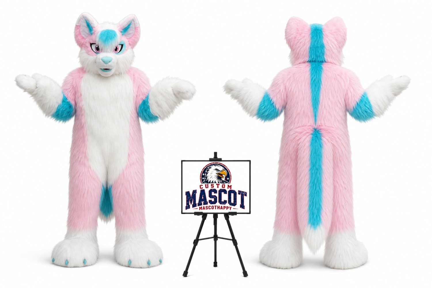 Dog Fox Wolf Realistic Fursuit Animal Mascot Costume Dog Fox Wolf Realistic Fursuit Animal Mascot Costume