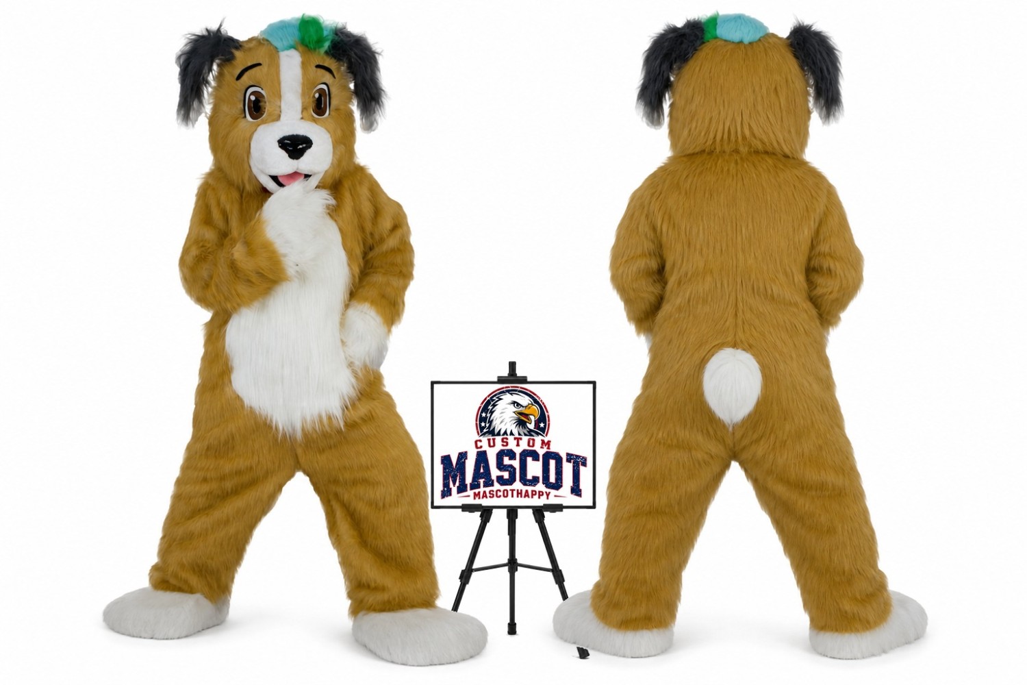 Dog Fursuit Mascot Costume Dog Fursuit Mascot Costume