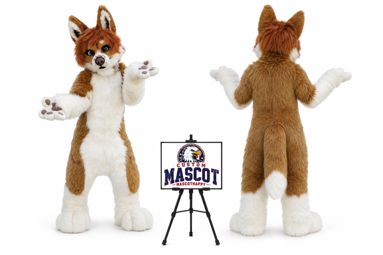 Dog Fursuit Mascot Costume Dog Fursuit Mascot Costume