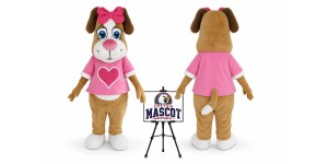 Dog Girl Mascot Costume Dog Girl Mascot Costume