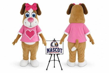 Dog Girl Mascot Costume