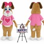 Dog Girl Mascot Costume