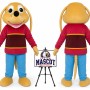 Dog Mascot Costume