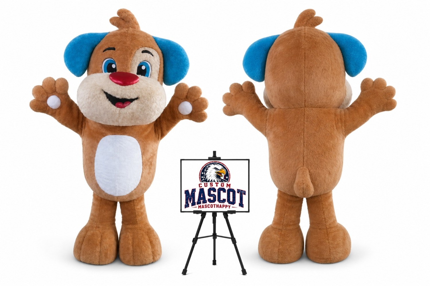 dog puppy Mascot Costume dog puppy Mascot Costume