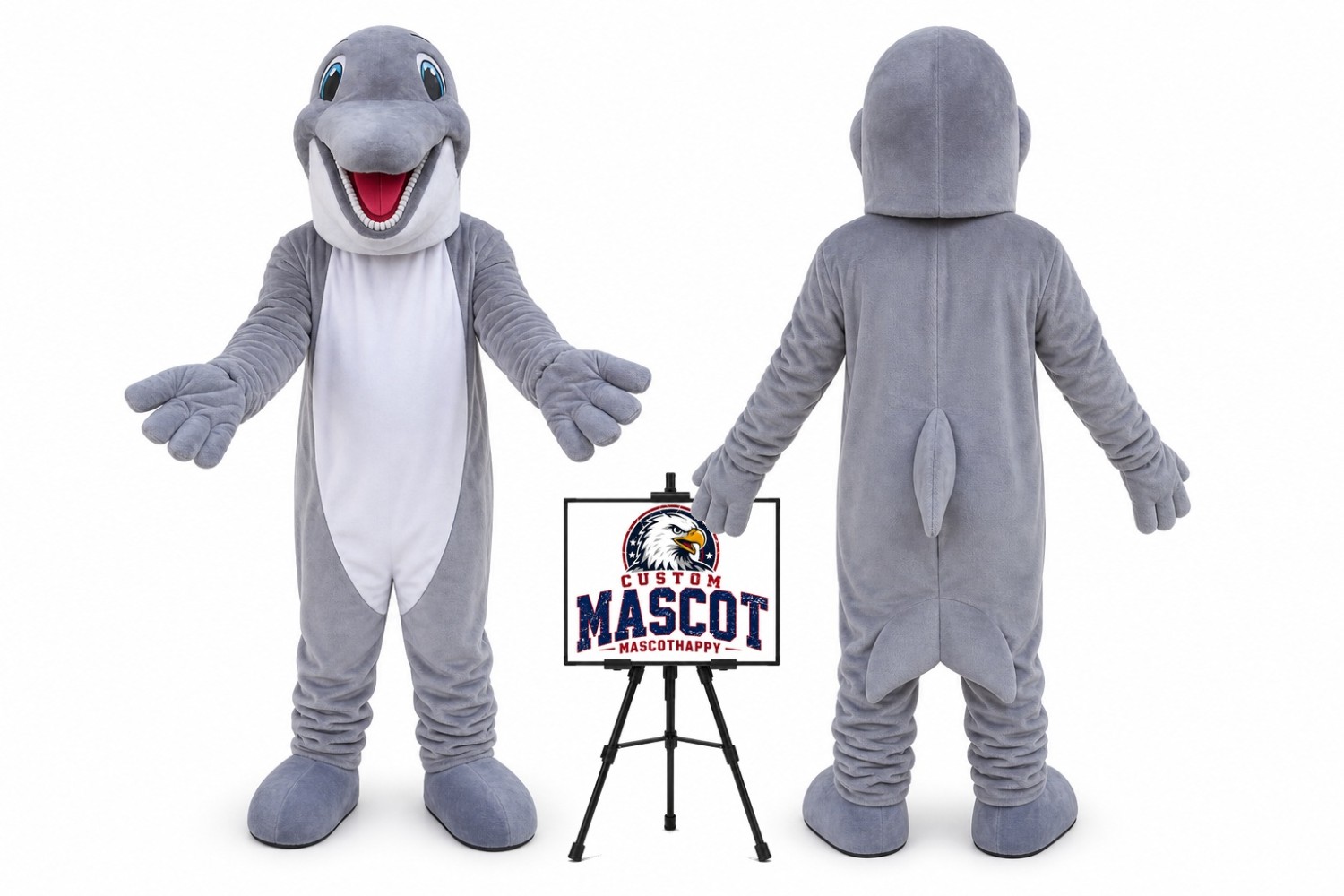 Dolphin Mascot Costume Dolphin Mascot Costume