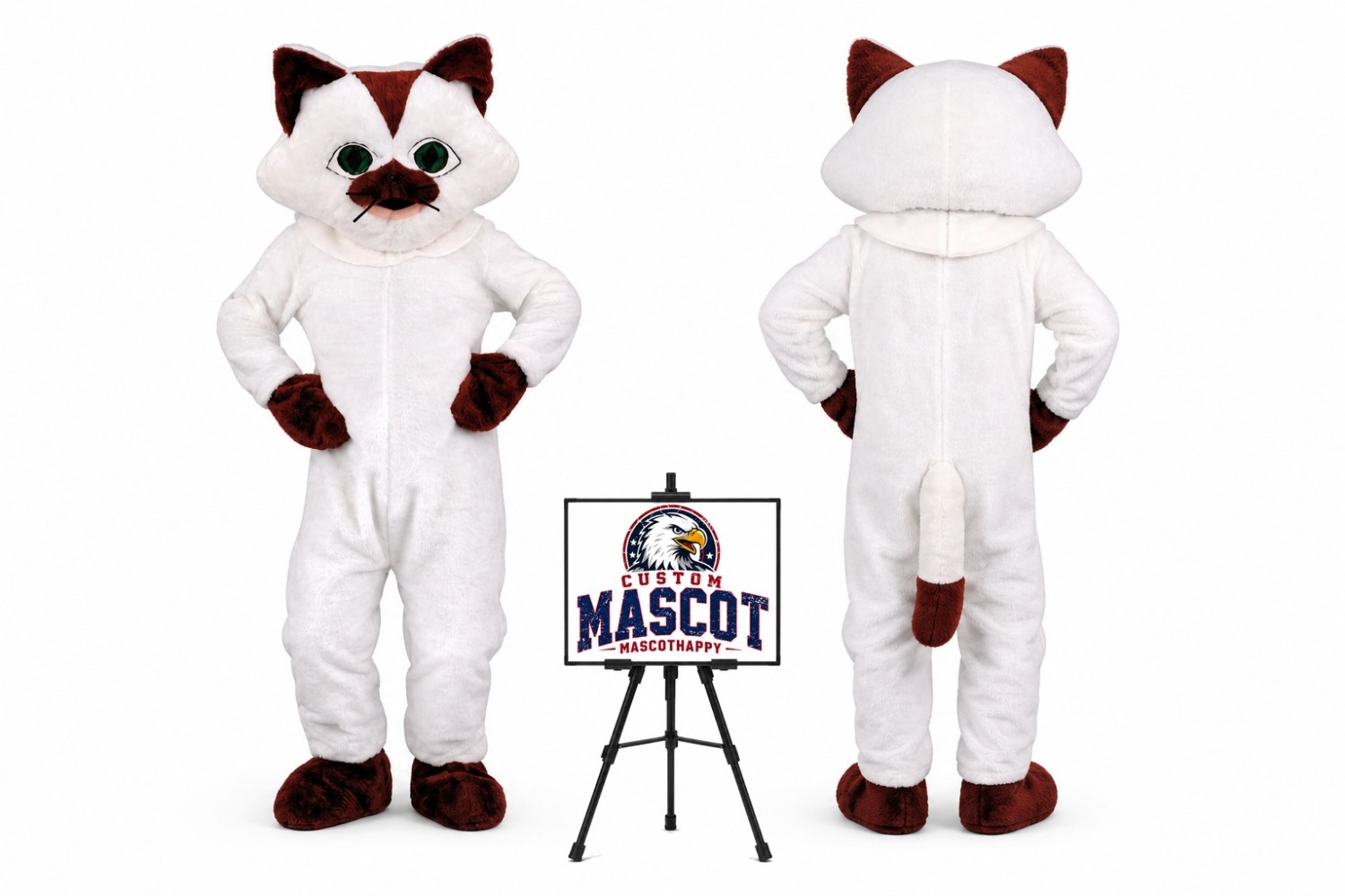 Domestic House Cat Mascot Costume Domestic House Cat Mascot Costume