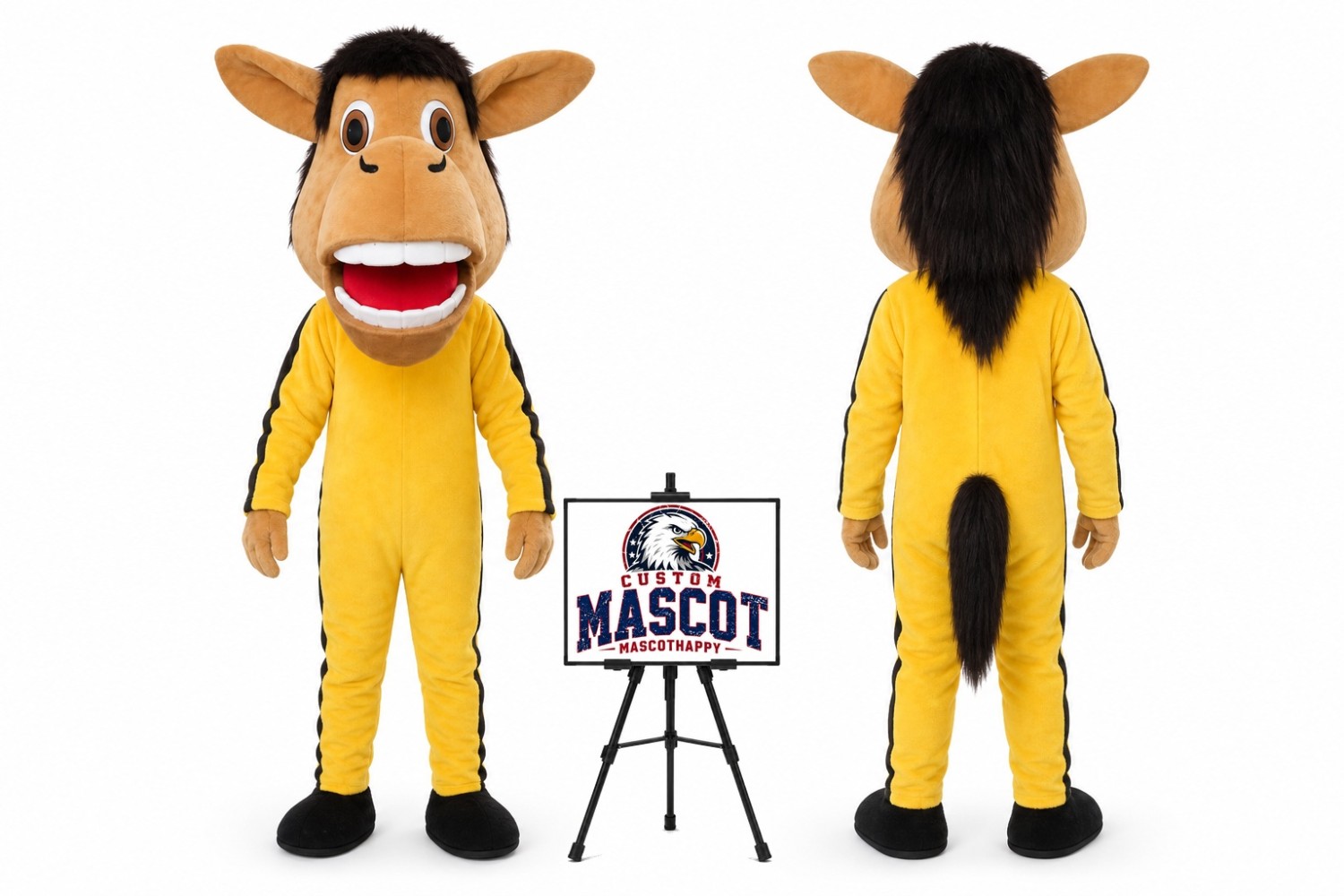 Donkey Horse Mascot Costume Donkey Horse Mascot Costume
