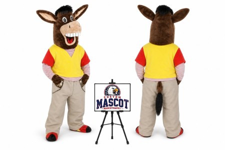 Donkey Mule Mascot Costume