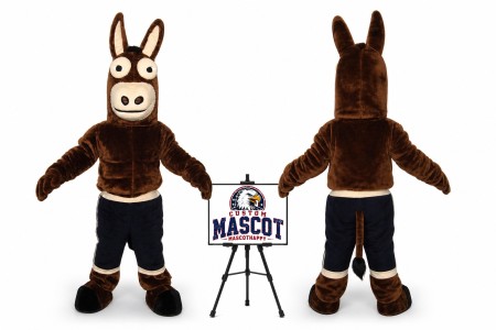 Donkey Mule Mascot Costume