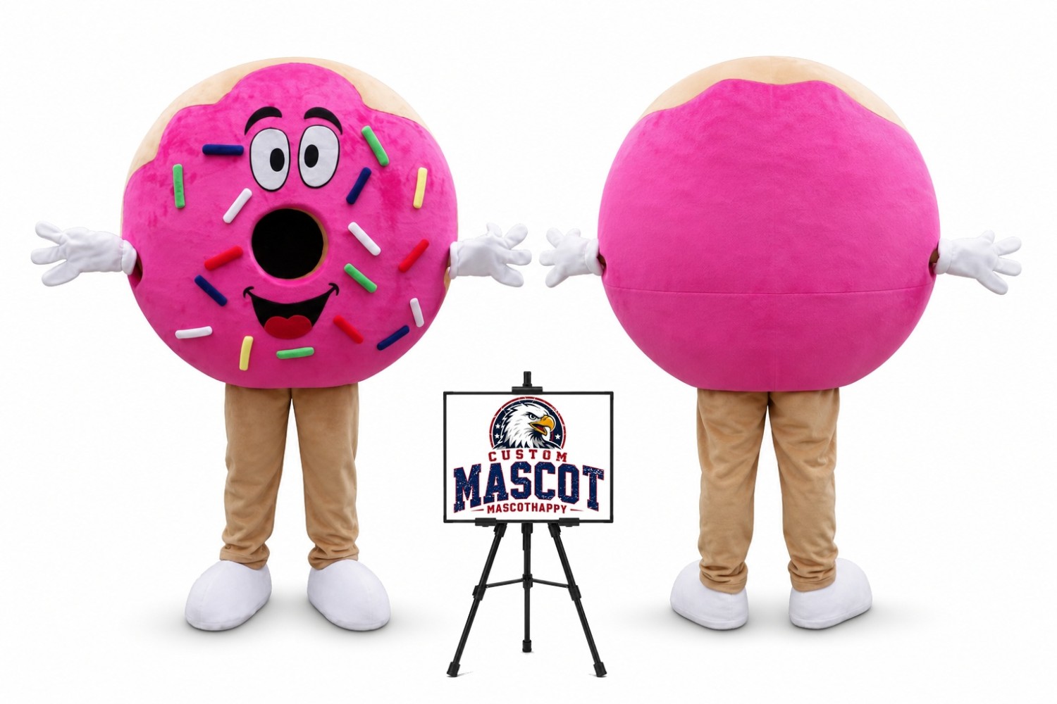 Donut Mascot Costume Donut Mascot Costume