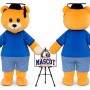 Dr. Teddy Bear Mascot Costume