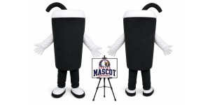 Drink Cup Mascot Costume Drink Cup Mascot Costume