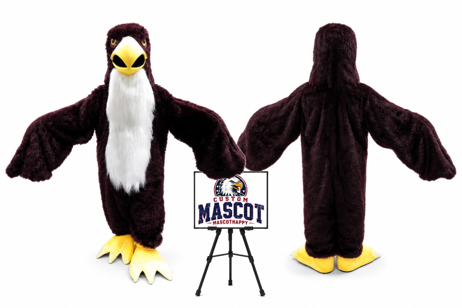 Eagle Hawk Falcon Mascot Costume Eagle Hawk Falcon Mascot Costume