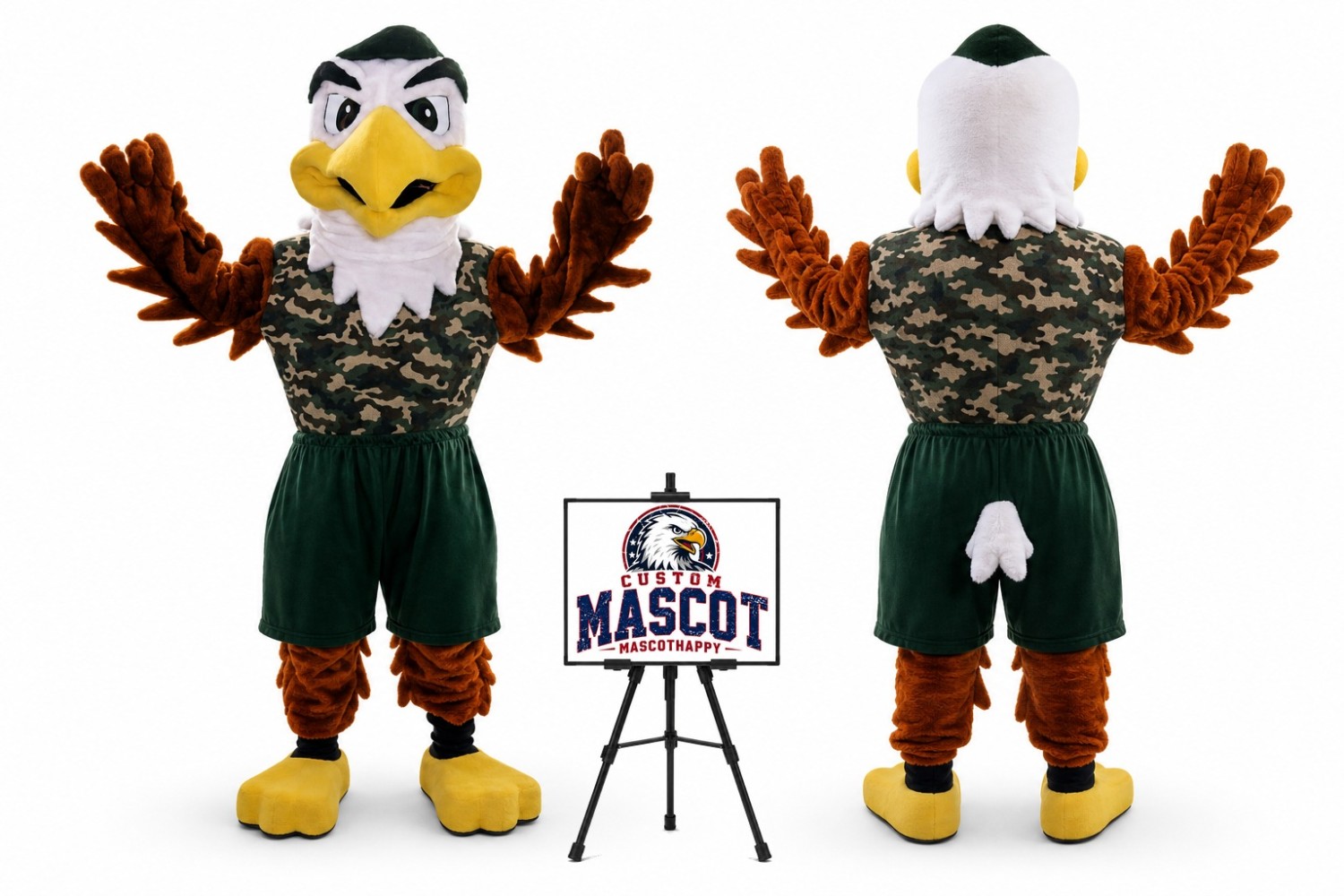 Eagle Hawk Mascot Costume Eagle Hawk Mascot Costume