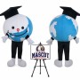 Earth Globe Mascot Costume