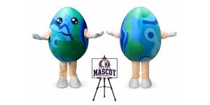 Earth Mascot Costume Earth Mascot Costume