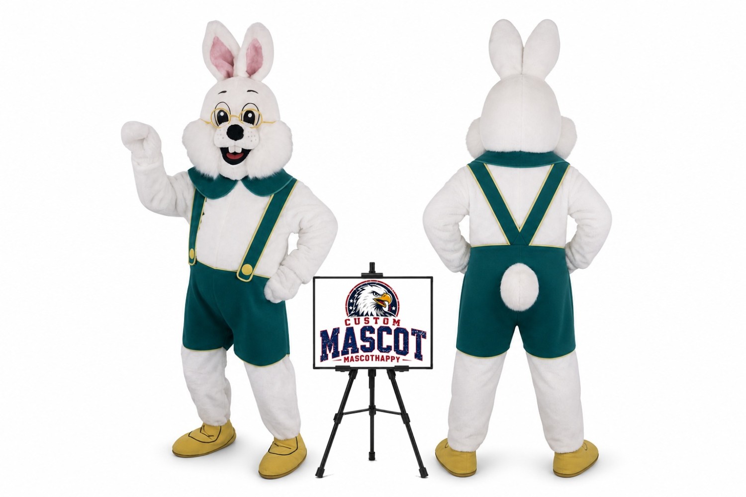 Easter Bunny Rabbit Mascot Costume for Easter Events Easter Bunny Rabbit Mascot Costume for Easter Events