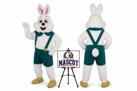 Easter Bunny Rabbit Mascot Costume for Easter Events