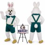 Easter Bunny Rabbit Mascot Costume for Easter Events