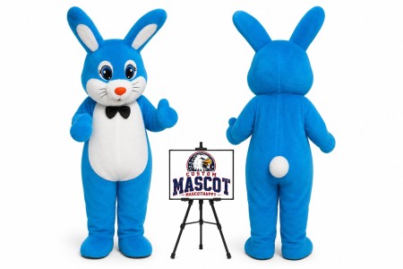 Easter Bunny Rabbit Inflatable Mascot Costume for Easter Events