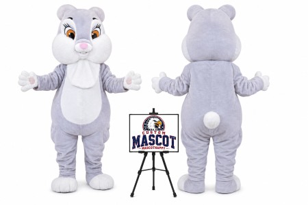 Easter Bunny Rabbit Mascot Costume for Easter Events