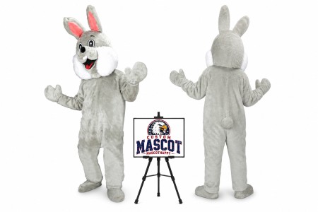 Easter Bunny Rabbit Mascot Costume for Easter Events