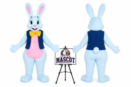 Easter Bunny Mascot Costume for Easter Events