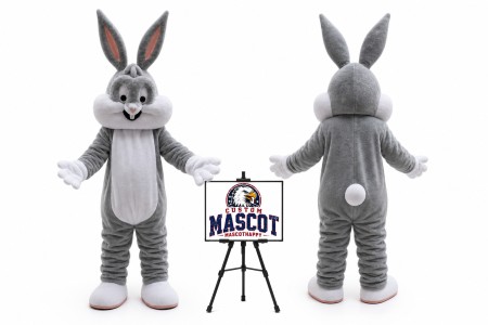 Easter Bunny Mascot Costume for Easter Events