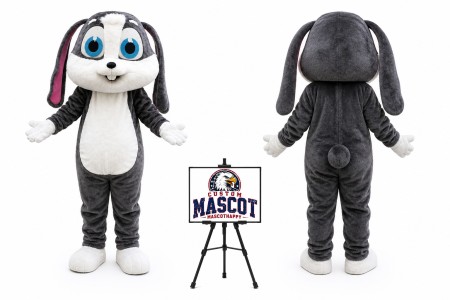 Easter Bunny Mascot Costume for Easter Events
